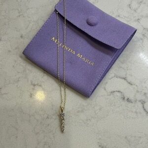 Gold Necklace with Pendant